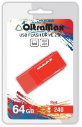USB флэш-накопитель OLTRAMAX OM-64GB-240-красный