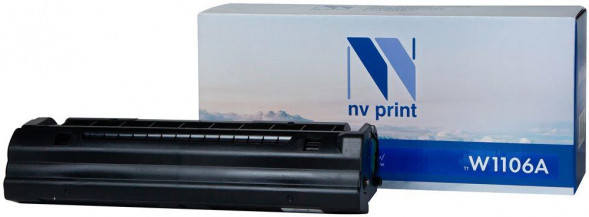 Тонер-картридж совместимый NV PRINT NV-W1106A черный (B2291)