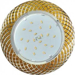 Светильник встраиваемый ECOLA FG5381ECB GX53 H4 DL5381 матовое золото