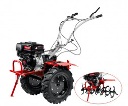 Мотоблок ЗУБР МТШ-600 Мотоблок бензиновый с ВОМ, 270 см3