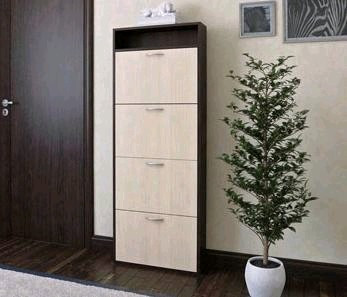 Обувница VENTAL Комфорт УК-4 венге/бел.дуб