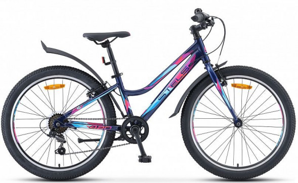 Велосипед STELS Navigator-420 V 24&quot; V030&quot; LU093469&quot; LU082938 12&quot; Тёмно-синий