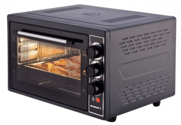 Мини-печь KRAFT KF-MO 4506 BL черный
