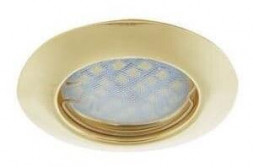 СВЕТИЛЬНИКИ ВСТРАИВАЕМЫЕ ECOLA FG1621EFY LIGHT MR16 DL90 GU5.3 Золото