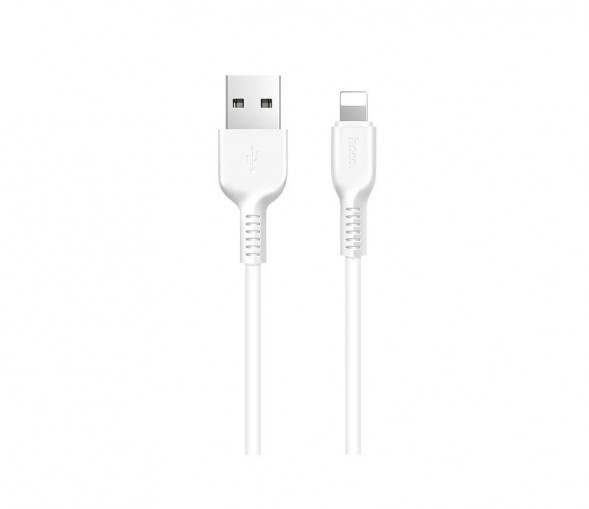 ИНТЕРФЕЙСНЫЙ КАБЕЛЬ HOCO (6957531061151) X13 USB (m) - 8 Pin (m) 1.0m - белый