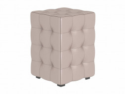 Пуф BONMEBEL Пуф Модерн-2 мини кожзам капранова серый (1 пак.)