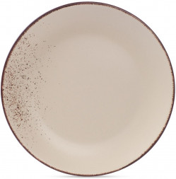 Тарелка DOMENIK Тарелка обеденная OH SPLASH бежевый 24см DMD181