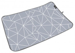 Коврик для глажки NIKA КГМ/3 с линиями на сером