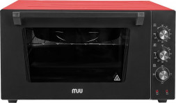 Мини печь MIU 4203 E черно-красная