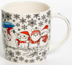 Кружка OLAFF 223-08023 ПОЗДРАВЛЯЕМ, 380мл 55615