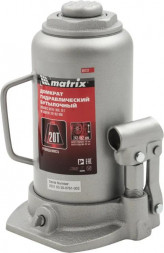 Домкрат MATRIX Домкрат гидравлический бутылочный, 20 т, h подъема 242-452 мм 50731