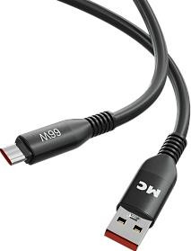 Кабель MORE CHOICE (4620202554482) K83a USB 6.0A QC3.0 66W - 1м , черный