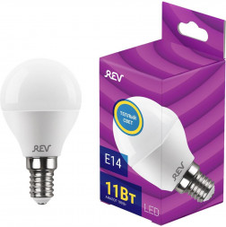 Лампа светодиодная REV 32505 5 G45 11Вт E14 2700K