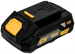 Батарея DENZEL Батарея аккумуляторная B-18-2.0, Li-Ion, 18 В, 2,0 Ач 28435