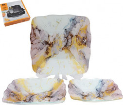 Набор салатников LAVENIR S3127/3-CC107