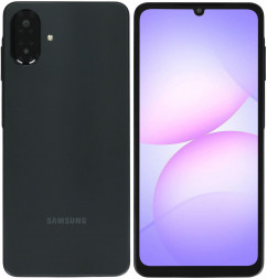 Смартфон SAMSUNG Galaxy A07 4/128Gb Black (SM-A075FZKGCAU)
