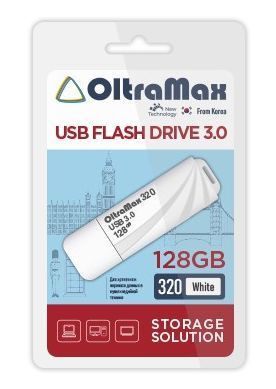 USB флэш-накопитель OLTRAMAX OM-128GB-320-White USB 3.0