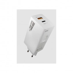СЗУ MORE CHOICE (4627151196725) NC76Sа Type-C - 2USB 3.0 GAN PD+QC65W, белый