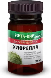 ИНТА ВИР Стимулятор роста Хлорелла 50 мл