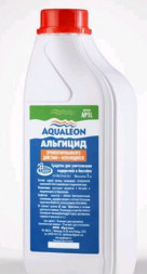 Химия для бассейна AQUALEON Альгицид пролонгированного действия непенящийся,1 л