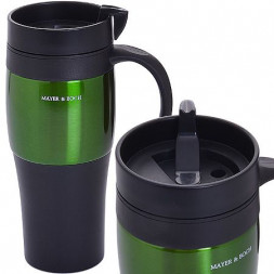 Термокружка MAYER&BOCH 30516 зеленый/черный