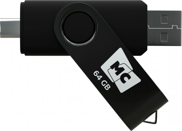 MORE CHOICE (4620202559081) USB 64GB 2.0 Type-C МФ64а Black
