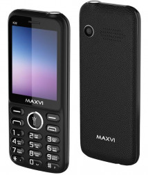 Телефон мобильный MAXVI K32 Black