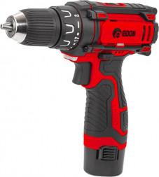 Дрель-шуруповёрт EDON AD-12А черный/красный 15420
