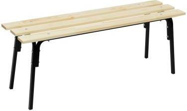 Лавка INBLOOM Лавка ХИТ 118x33x45см, древесина хвойных пород + металл (175-005)