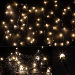 Электрогирлянда ВОЛШЕБНАЯ СТРАНА Электрогирлянда светодиодная LED60-5-WW (106174)