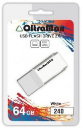 USB флэш-накопитель OLTRAMAX OM-64GB-240-белый