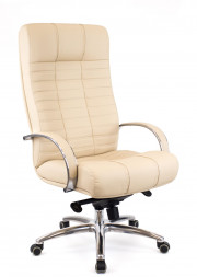 Кресло EVERPROF Atlant AL M кожа бежевый