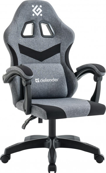 Кресло DEFENDER (64811) Runa Серый/черный