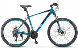 Велосипед STELS Navigator-720 MD 27.5" V010 LU094366 LU088201 15.5" Тёмный чирок 2021