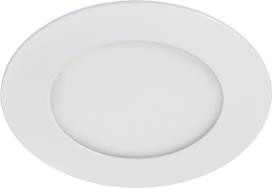 Светодиодный встраиваемый светильник ECOLA DRRV40ELC LED downlight встраив.1021 4W/4200K 85x20 белый