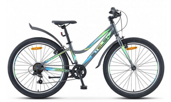 Велосипед STELS Navigator-420 V 24&quot; V030&quot; LU093469 &quot;LU082939 12&quot; Серый