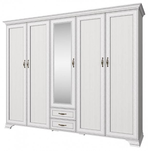 Модульная мебель АНРЭКС TIFFANY Шкаф 5DG2S Z цвет вудлайн кремовый (8 уп.)