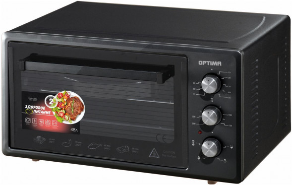 Духовой шкаф электрический OPTIMA OF-48BL черный