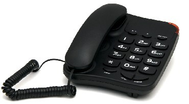 Телефон проводной ВЕКТОР 545/09 BLACK