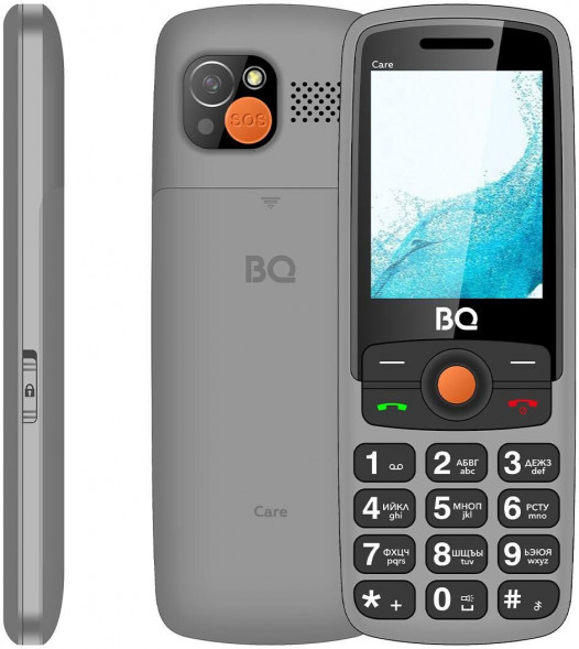 Телефон мобильный BQ 2459 Care Gray BQ 2459 Care Gray