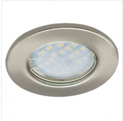 СВЕТИЛЬНИКИ ВСТРАИВАЕМЫЕ ECOLA FS1621EFY LIGHT MR16 DL90 GU5.3 Сатин-Хром