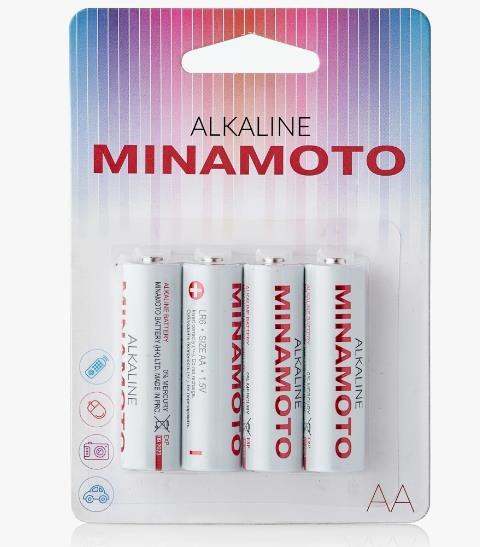 Элементы питания MINAMOTO LR03/4BL