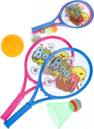 Набор для бадминтона РЫЖИЙ КОТ НБД-0563