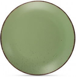 Тарелка DOMENIK Тарелка обеденная OH SPLASH зеленый 24см DMD171