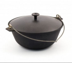 Котел литой чугун. с дужкой и алюмин. крышкой TIMA Котел литой чугун. 5,0л с дужкой и алюмин. крышкой К51д