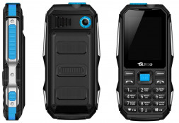 Мобильный телефон OLMIO X04 черный-синий