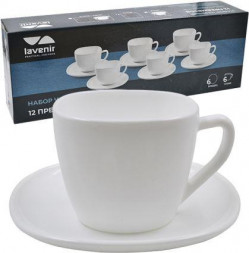 Чайный набор LAVENIR FXB210-12 WHITE