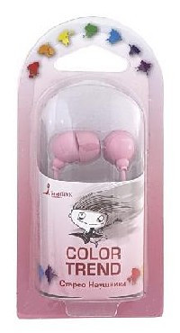 Наушники SMARTBUY (SBE-3100) COLOR TREND розовый