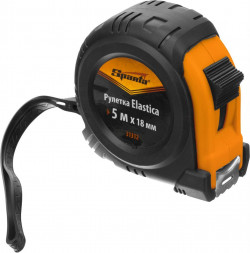 Рулетка SPARTA Рулетка Elastica,5 м х 18 мм,обрезиненный корпус