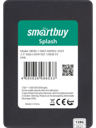 Накопитель SMARTBUY (SBSSD-128GT-MX902-25S3) 2,5&quot; SSD splash 128gb tlc sata3